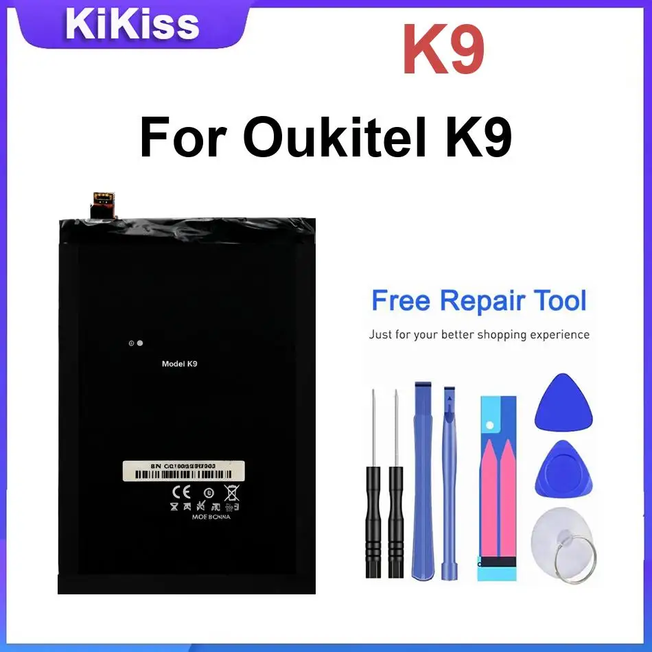 Battery For Oukitel K10000 Pro K6000 Plus/Pro K9 K8000 K7/Pro/Power K6 K4000 Plus K3 K15 Plus K13 pro K10000 Pro/Max K10 K3 Plus view 5