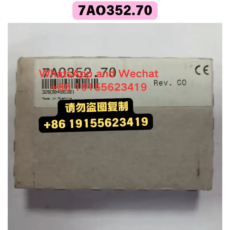 Brand new Original imported and used OEM disassembled parts 7AO352.70 PLC module Functional test OK Quick delivery