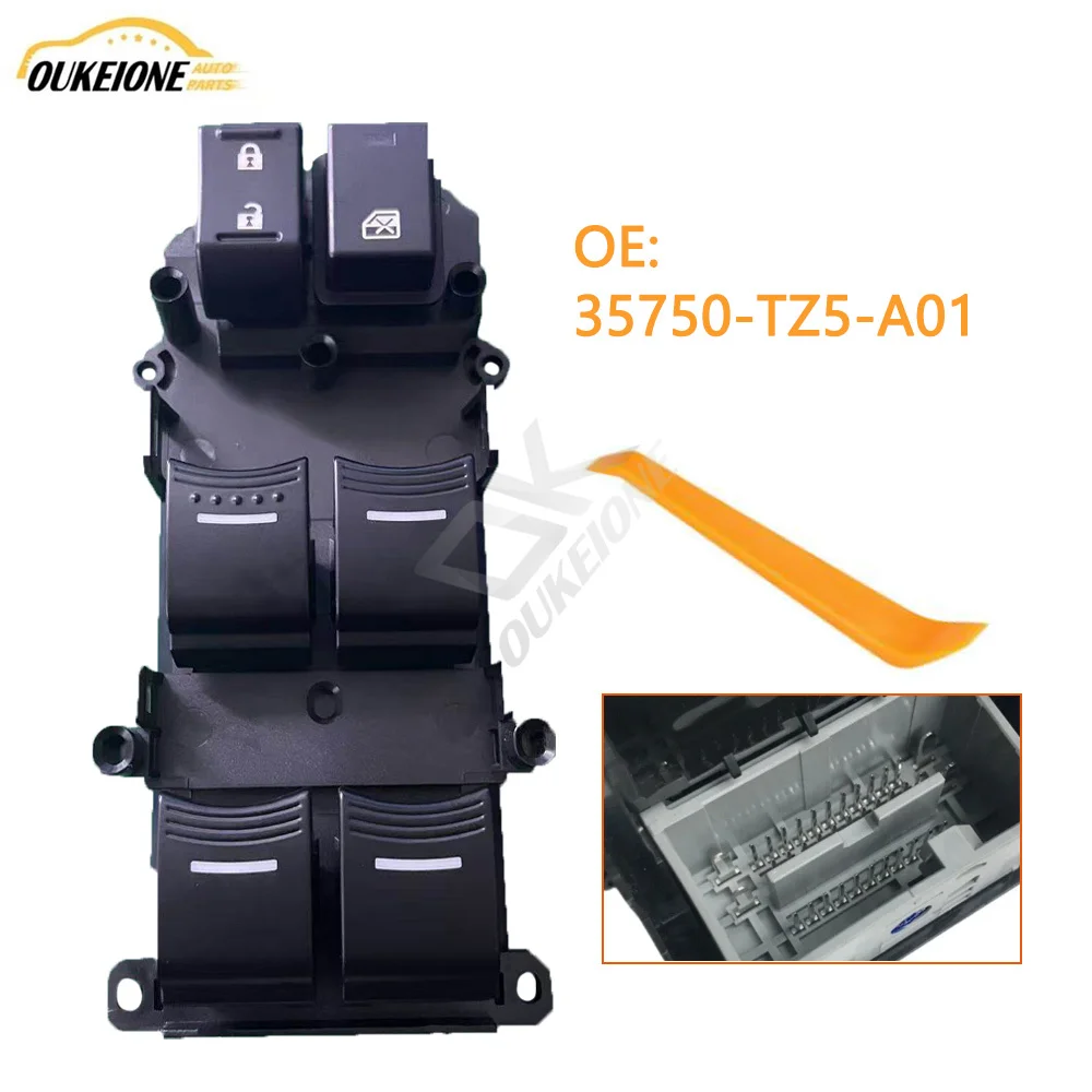 

Electric Master Power Window Control Switch for Acura MDX 3.5L 2014 2015 2016 2017 2018 2019 2020 35750-TZ5-A01 Car Accessories