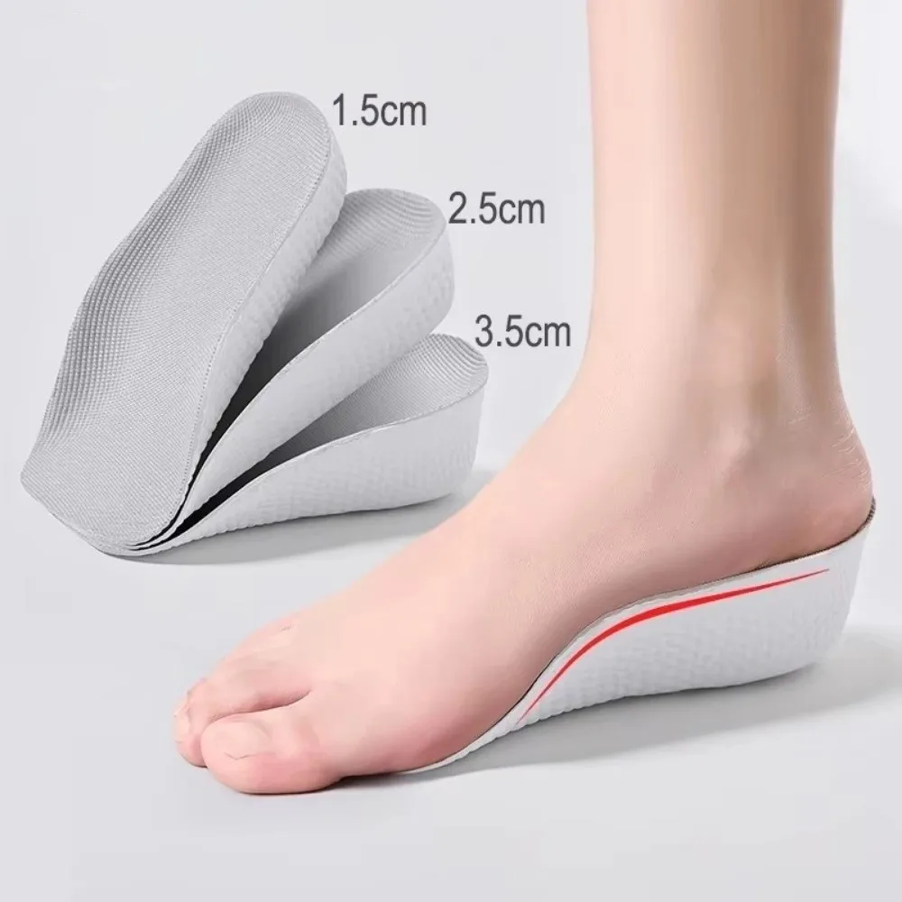 

New EVA Height Increase Insoles Orthopedic Memory Foam 7 Points Lifts Shoe Pads Breathable Boost Insoles Arch Support