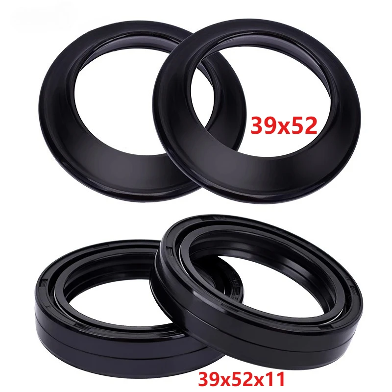 

Motorcycle Front Fork Damper Oil Seal Dust Cover 39x52x11 For Honda CB900 Super Sport CB1000 CB1000C Custom CBX1000 Pro-Link