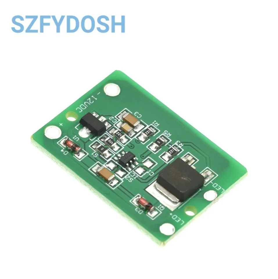 12V Capacitive Touch Switch Sensor Module Push Button Touching Key Module Jog Latch With Relay DC 6-20V 3A TTP223 Module