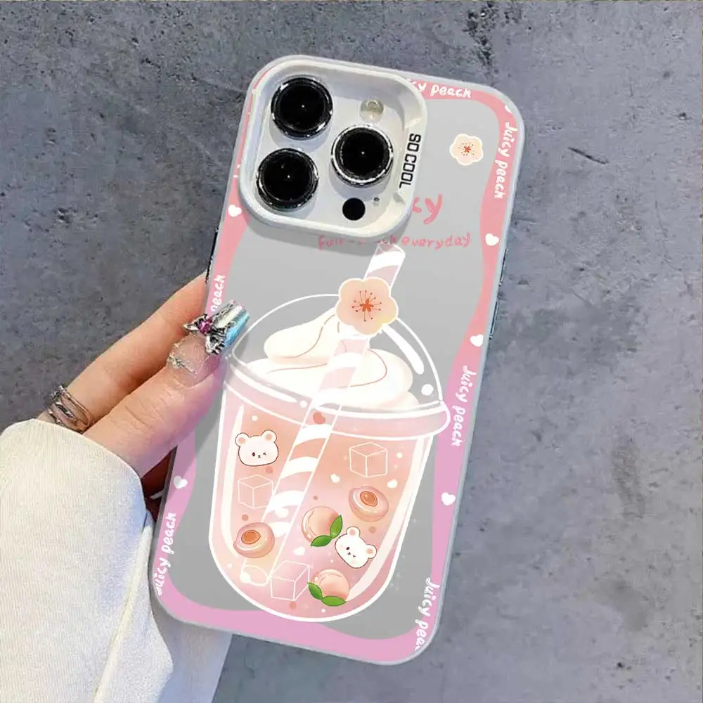 Case For Tecno Spark Go 2024 2023 2022 2020 2021 Spark 6 Go 20C 20 Pro Plus 8C 9 10C 10 Pro KE5 Silver IMD Phone Cover Casing