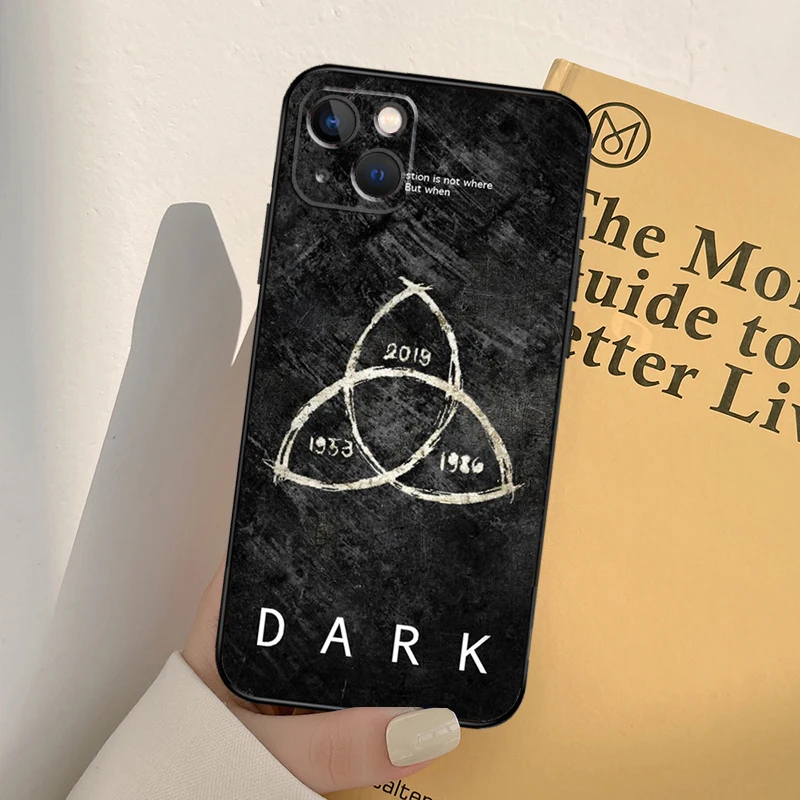 Dark TV Series Phone Case For iPhone 16 15 14 Pro Max Plus 12 11 13 Pro Max 12 Mini 13 Mini Cover