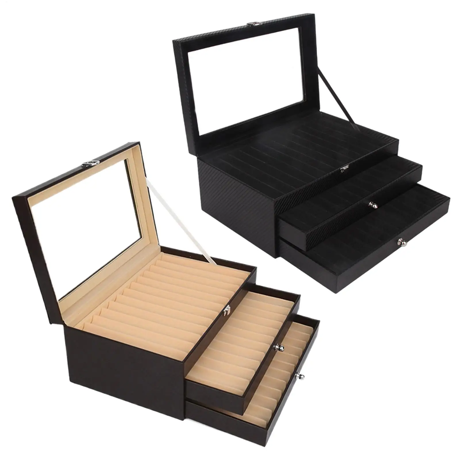 pen-storage-3-tier-36-slot-display-modern-decorative-case-large-pen-holder-pencil-container-for-home-office-school-birthday