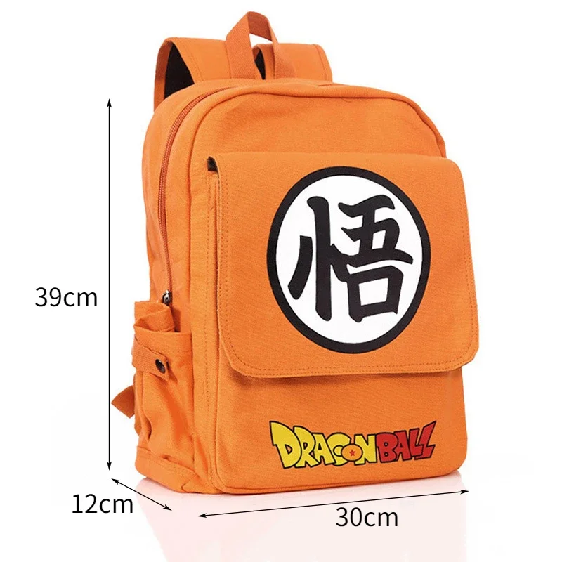 Plecaki Dragon Ball plecaki Anime Son Goku Cosplay chłopięce torby szkolne pojemna na Laptop plecak podróżny prezent Mochila