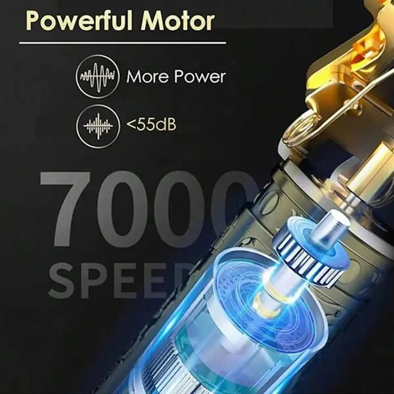 T9 Electric Hair Clipper Repair Machine - 0mm Precision Beard Shaver & Body Hair Trimmer for Men Professional Barber Haircut Too