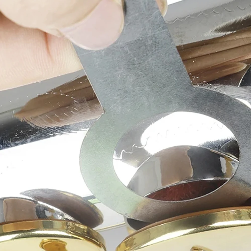 

Инструменты для ремонта плоской нажимной накладки для саксофона для альт/сопрано/тенор-саксофона, запасные части для музыкальных инструментов, аксессуары для деревянных духовых инструментов