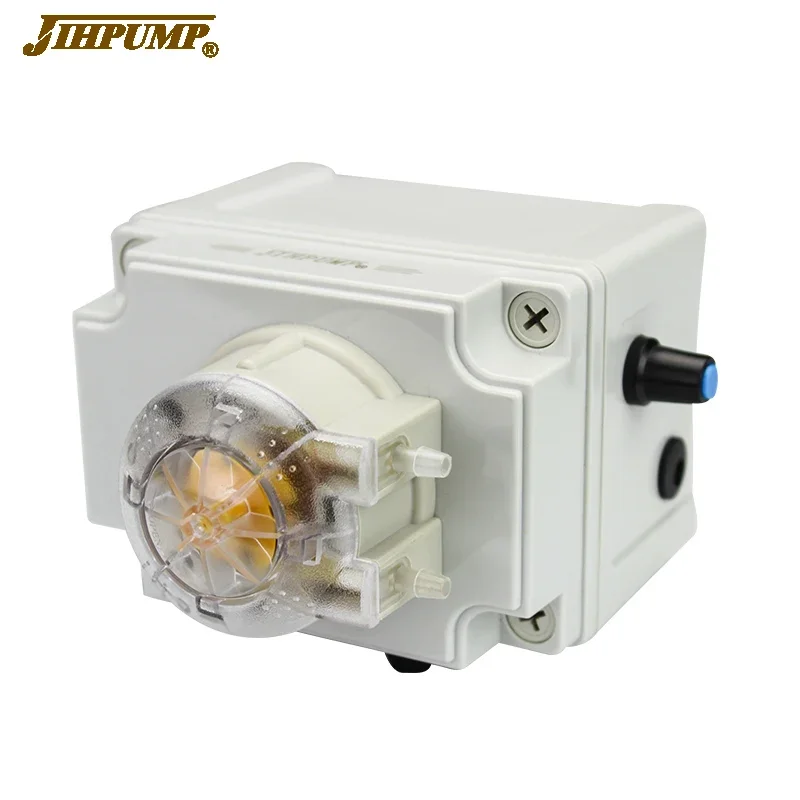 JIHPUMP simple  Peristaltic Pump pumps Chemical Filling Machine Controller Industrial Water Liquid Transfer Dosing Pumps