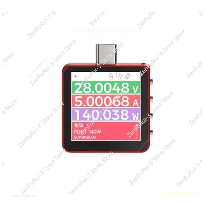 

RK-X3 Ammeter Tester USB Tester Voltage Current Meter QC3.0 PD Fast Charge Detector for Phone Laptop Power Bank
