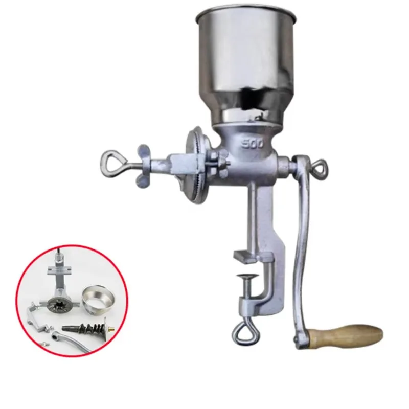 

Household manual grinder, pulverizer, pulverizer, household hand cranked grinder, hand cranked 500g pulverizer