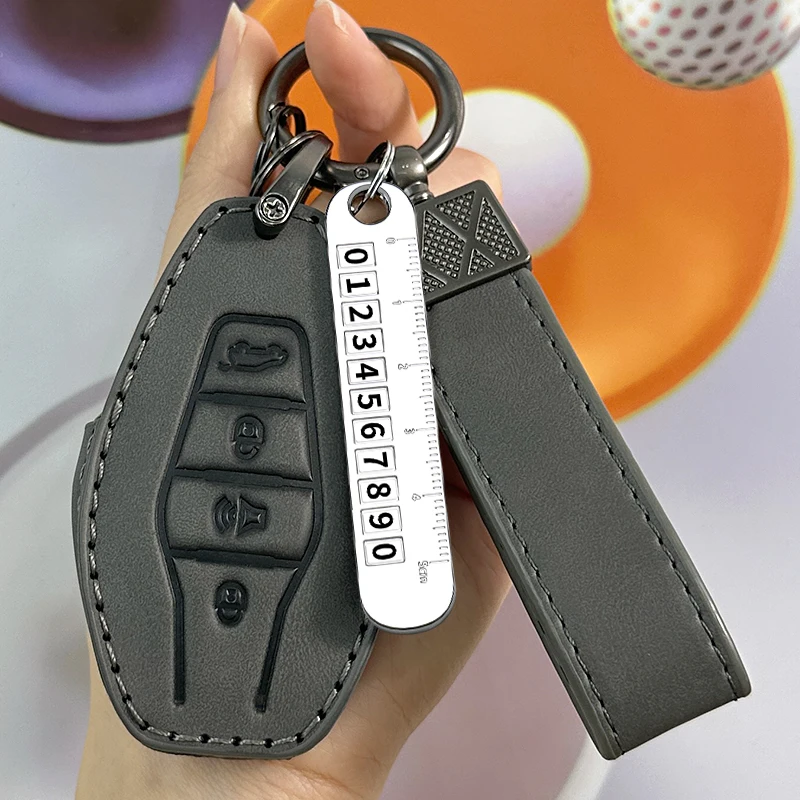 Car Remote Key Cover Case for Chery Jetour Dashing X-1 Plus DTC IDM 2022 2023 Shell Accessories Protection