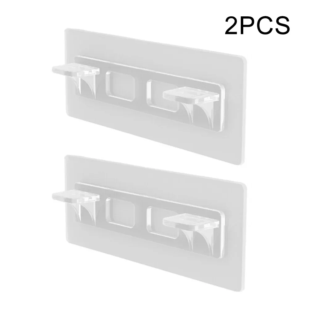 2/6/10pcs Punch-Free Cabinet Bracket Layered Shelf Triangular Support Frame Closet Partition Movable Layer Bracket