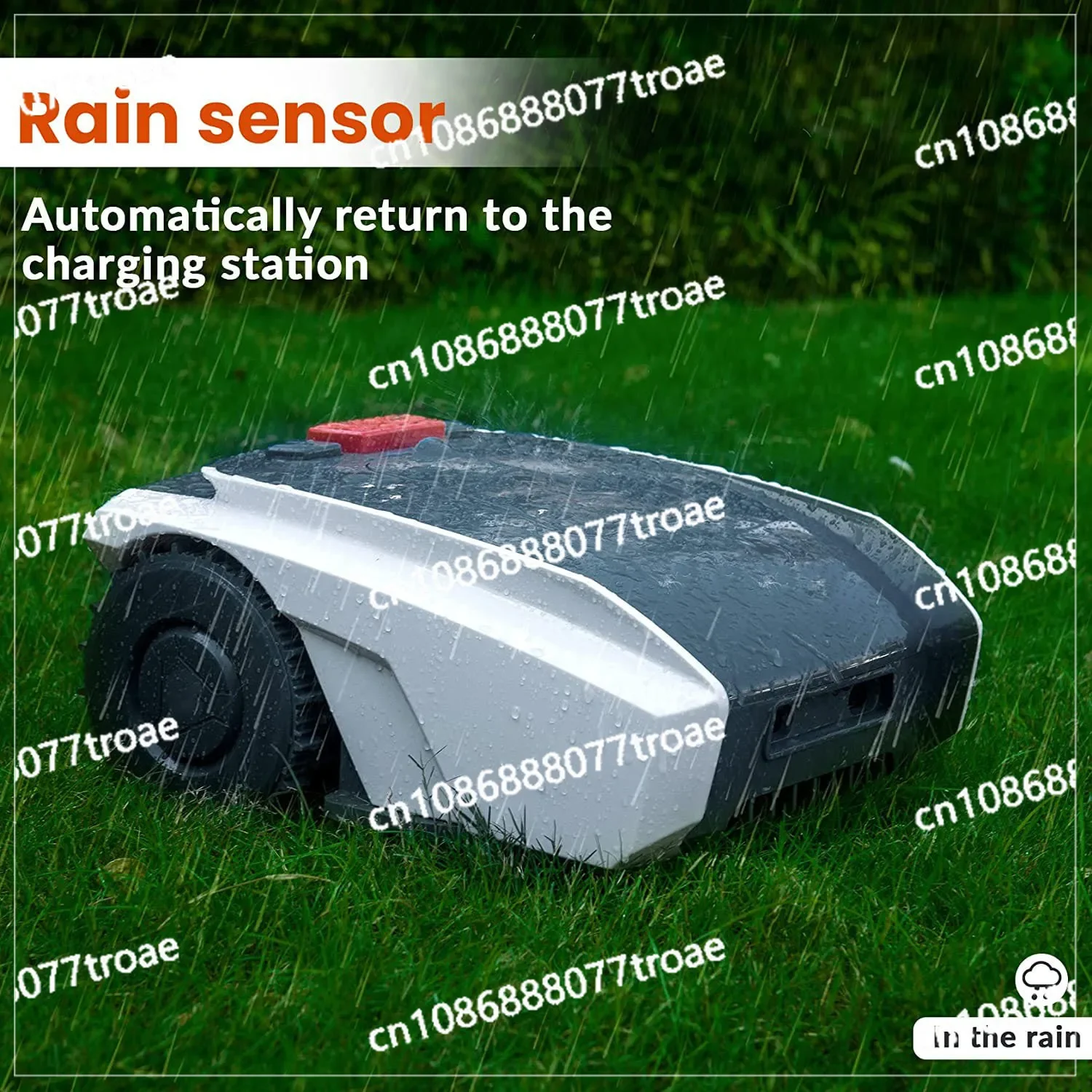 Intelligent lawn mower, automatic and efficient mowing robot