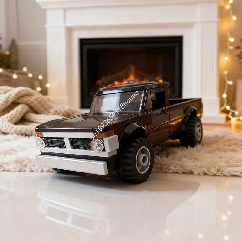 

174 шт. MOC Forded F Highboy, модель автомобиля, строительные блоки, архитектурные игрушки, идея «сделай сам», образование, креативные рождественские подарки для детей