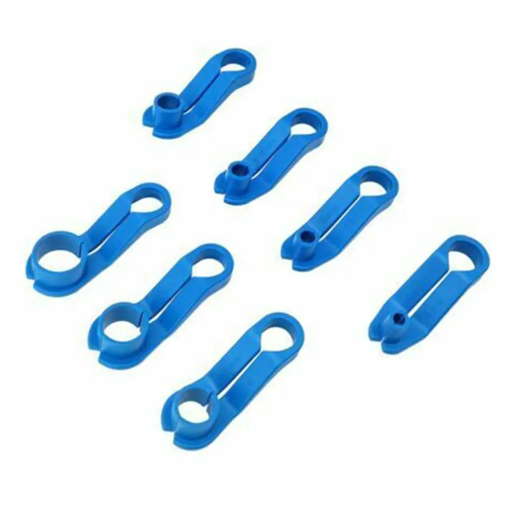 

7PCS Set Auto Fuel Lines Angled Disconnect Tool Car Auto AC Line Disconnect Tool Pipe Clip Removal Tool Auto Repair Accessories