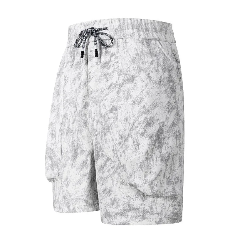 

Printed seaside home manufacturer casual shorts men's casual loose sports five-point pants summer D323