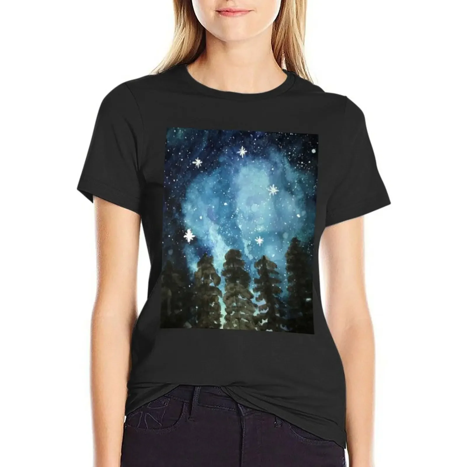 

Blue Sky T-Shirt graphics shirts graphic tees cute clothes cute tops Womens clothing