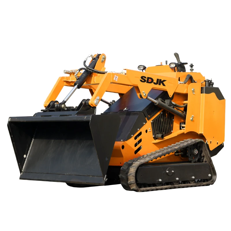 Customized High Quality Earthmoving Machinery Small Skid Steer Loader with 850KG Loading Capacity