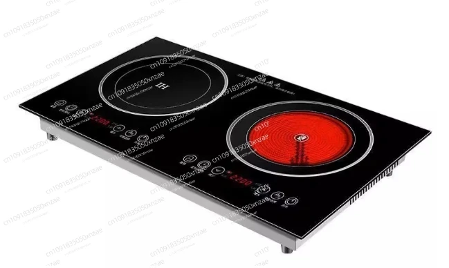 Double head induction cooker Double stove 500W embedded electric ceramic cooker High power multi-function US standard 110V