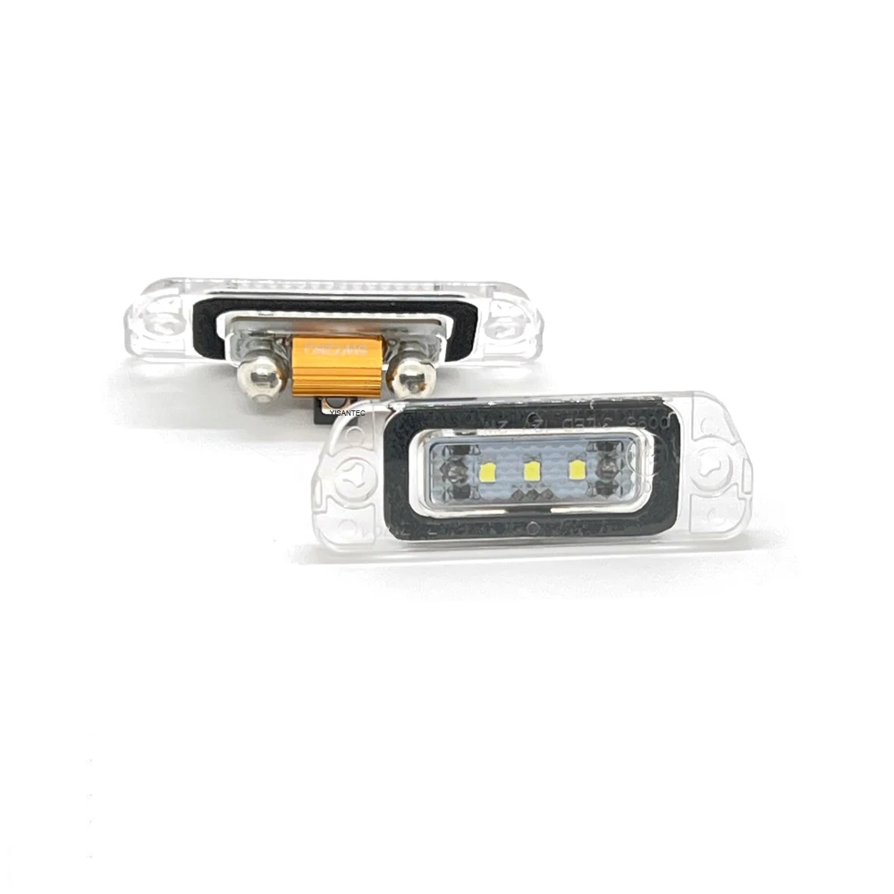 2X For Mercede-Benz R-Class W251 2006-2011 ML-Class W164 2005-2011 GL-Class X164 2007-2011 White LED Number License Plate Light