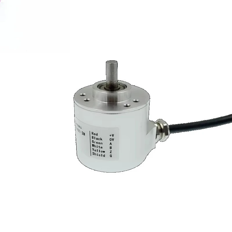 2048 Pulse Encoder 11-Bit Incremental Rotary Encoder, Square Wave Voltage Output Absolute Rotary Encoder