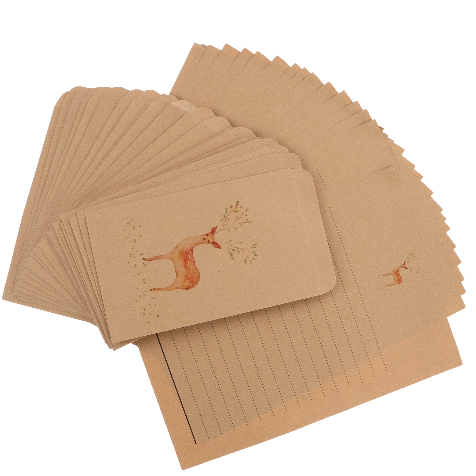 

Retro Envelope Letter Paper Set Invitation Envelopes Lined Vintage Greet and Diploma Boys Stationary Small Fresh