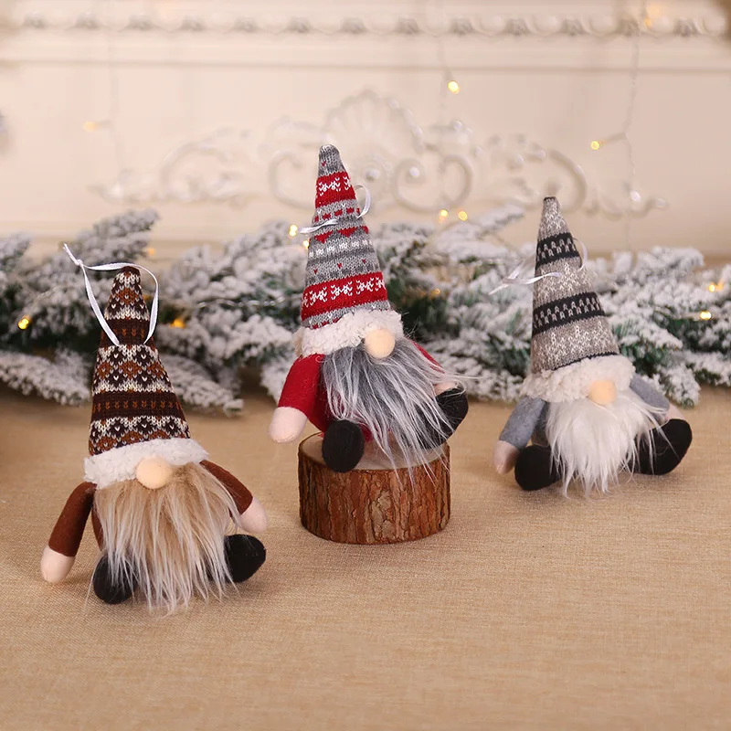 Nordic Gnome Handmake Christmas Faceless Doll Decor Nomes Decorations Christmas Plush Gnomes Christmas Elf