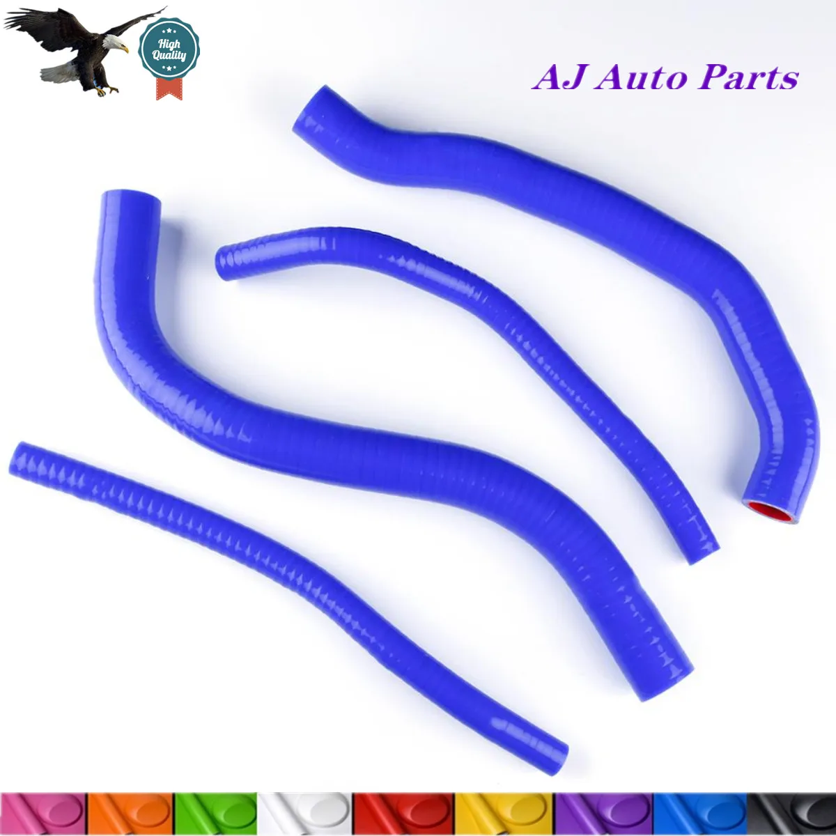 

For SUZUKI GSXR600 GSXR750 1997 1998 1999 2000 Silicone Coolant Radiator Hose （3 -PLY Hose ）
