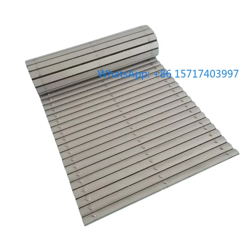 

Flexible C-N-C machine apron roll cover