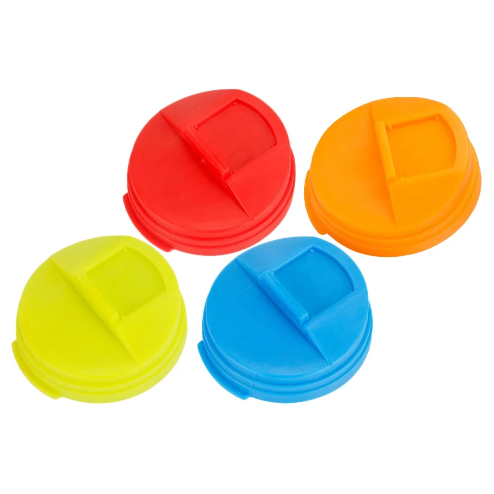 

4Pcs Plastic Can Lids Leakproof Sealing Covers for Soda Beer Cans Ideal for Outdoor Events and Storage Can Lid