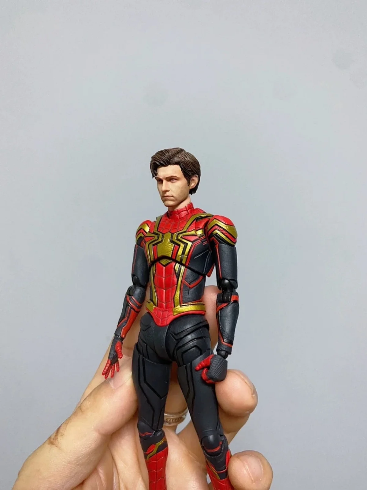 【30days Made】1/12 Scale Male Soldier Comic Character Spider Hero Painted Unpainted Head Accessories Fit 6''Action Figure Model view 5