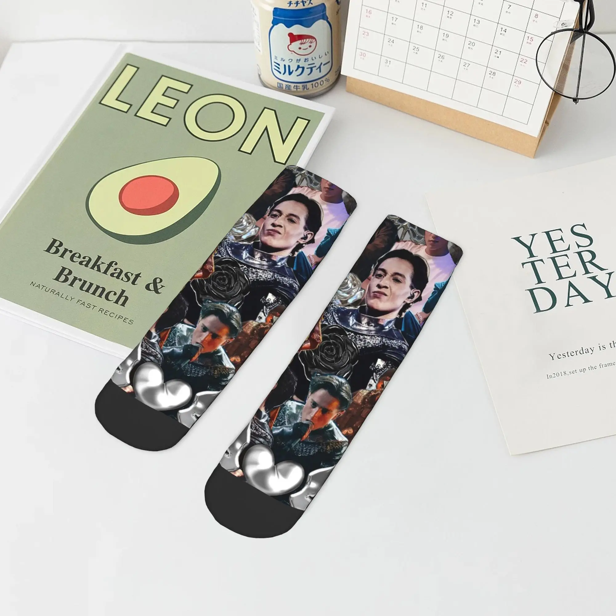 

Носки Kyle Alessandro, высококачественные носки в стиле Харадзюку, всесезонные носки, аксессуары для унисекс, рождественские подарки