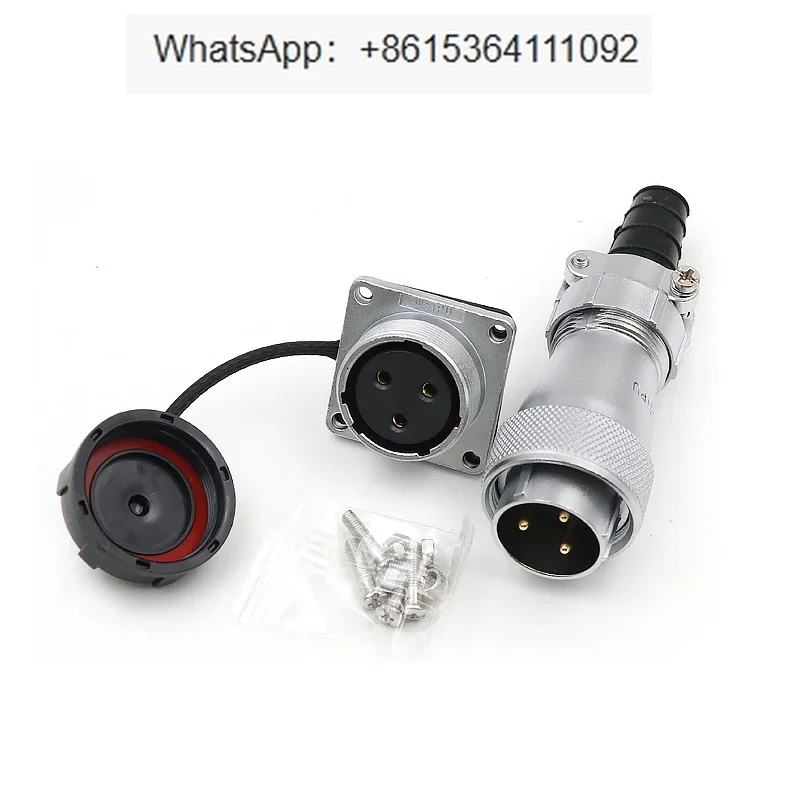 Presa per aviazione WF24 2-3-4-9-10 12 Connettore maschio e femmina impermeabile a 19 core