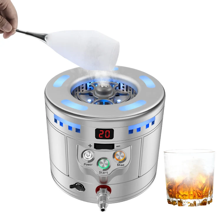Bar or Club Dry Ice Maker Mini Dry Ice Machine Maker with Co2 Generator