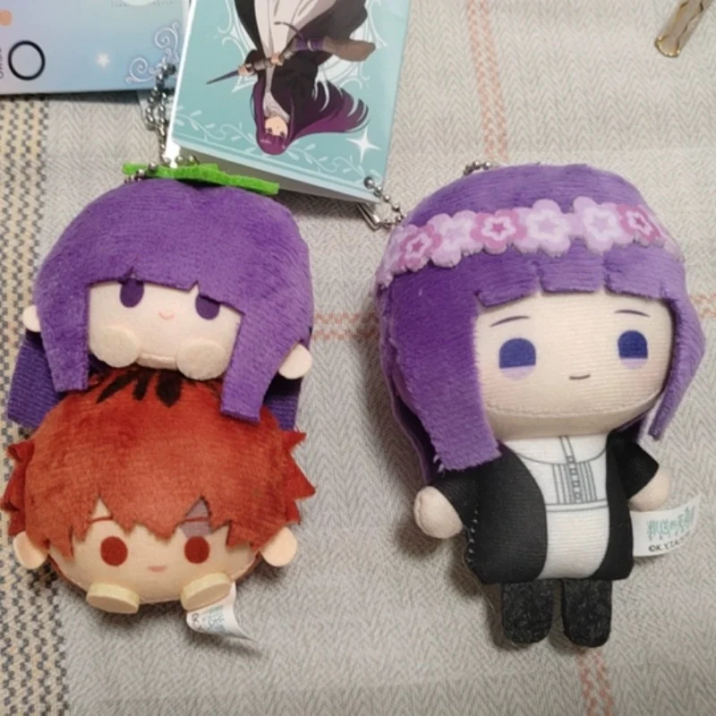 

In Stock Frieren Plush-Like Texture Keychain Adorable Mini Lying Doll Bag Keychain Cartoon Toys Ornaments Toys Girl Boy Gift