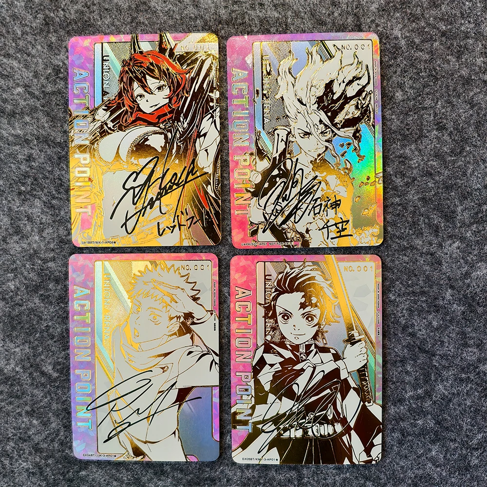 Demon Slayer Weiss Schwarz Kamado Tanjirou Kamado Nezuko DIY Homemade Collection card Christmas birthday gift Game toys