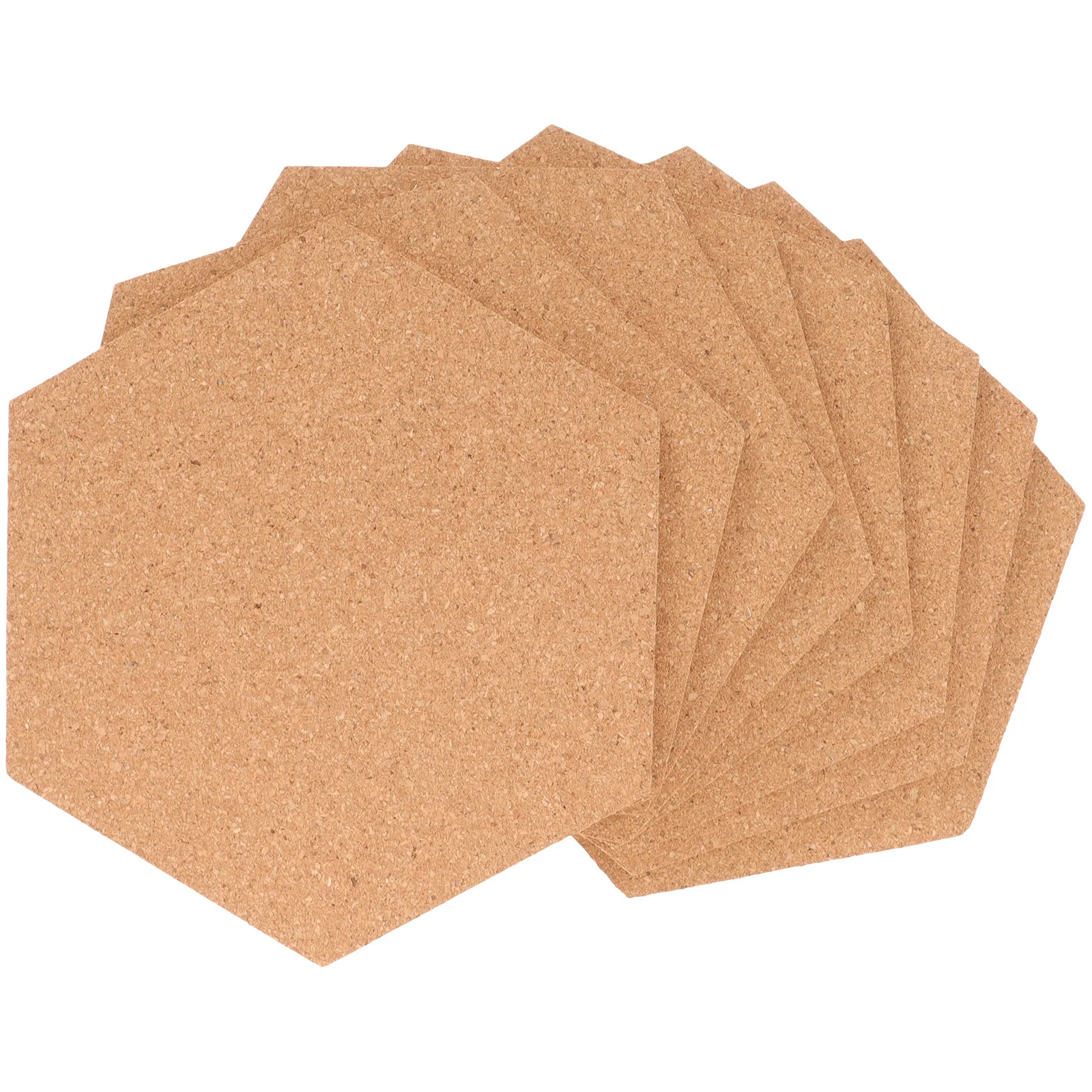 1 комплект, 1 комплект, шестиугольная пробковая доска, толстая настенная доска объявлений для домашнего офиса, класса, художественные ремесла, дисплей, панель для заметок, маленькая