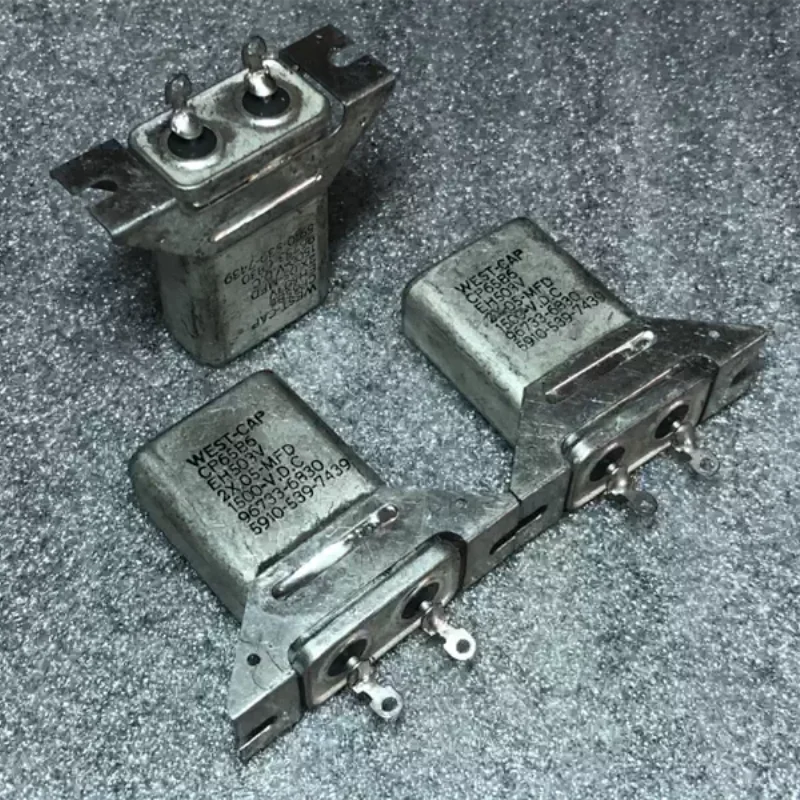 Antique Western Electric WEST-CAP 2 × 0.05UF generation 0.047UF1500V gallbladder coupling oil immersed capacitor