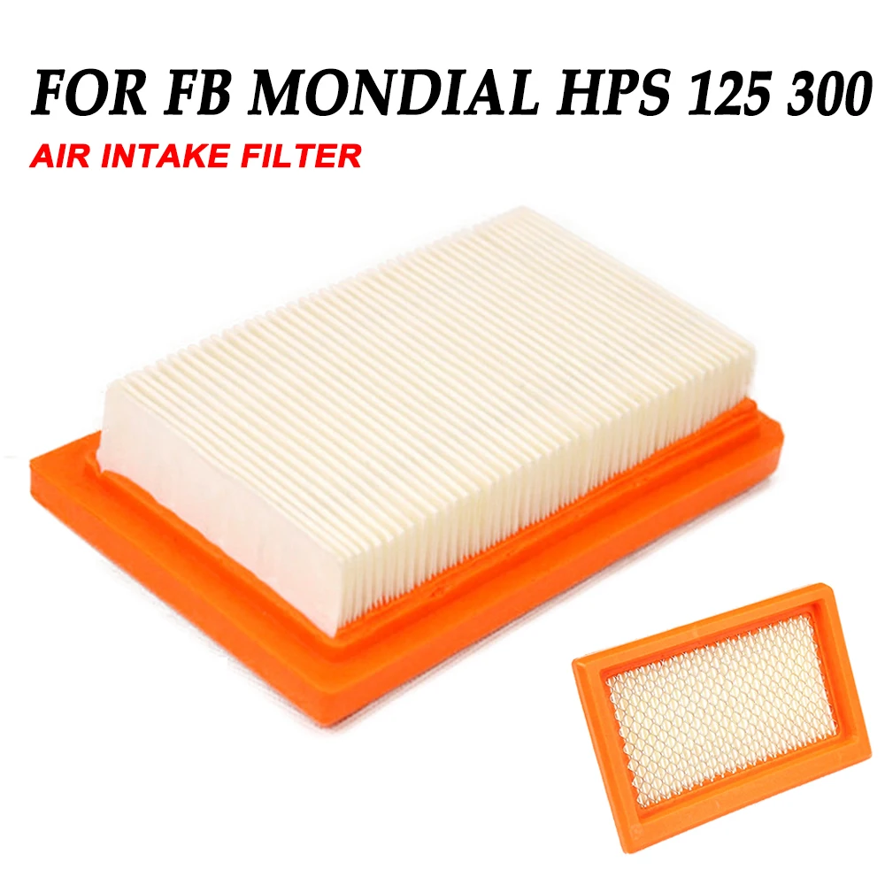 Motorcycle Parts Air Filter Intake Cleaner Air Element Cleaner For FB Mondial HPS 125 HPS 300 Hipster HPS125 HPS300 Accessories