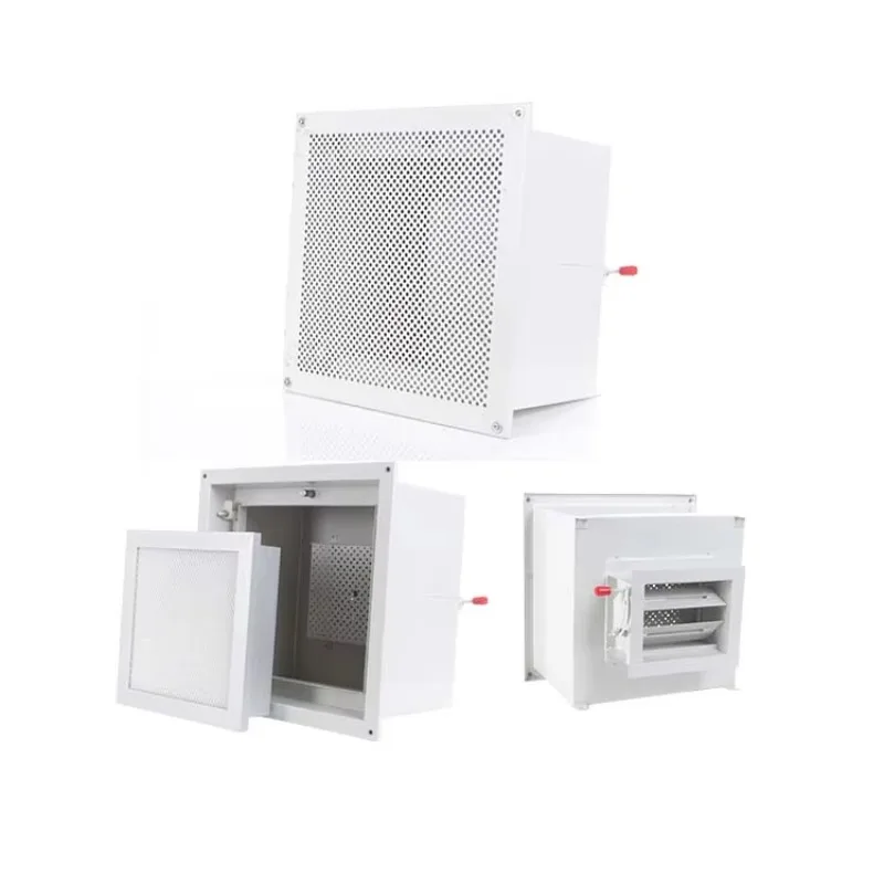 New type of fan filter, ceiling outlet terminal purification device, HEPA filter box, cleanroom fan filter, pleated filter frame