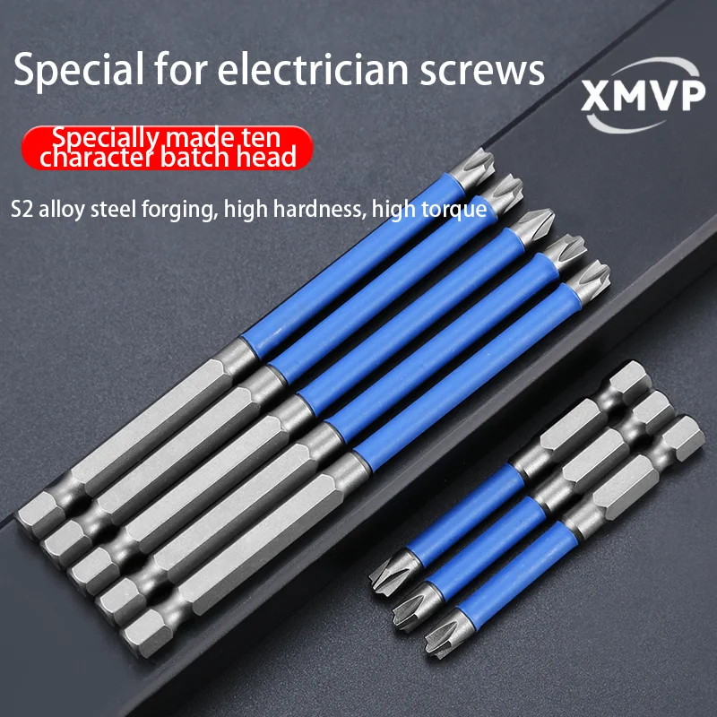 

Newly upgraded eleven character screwdriver socket switch, air switch, electrician specific screwdriver head, strong magnetic sc