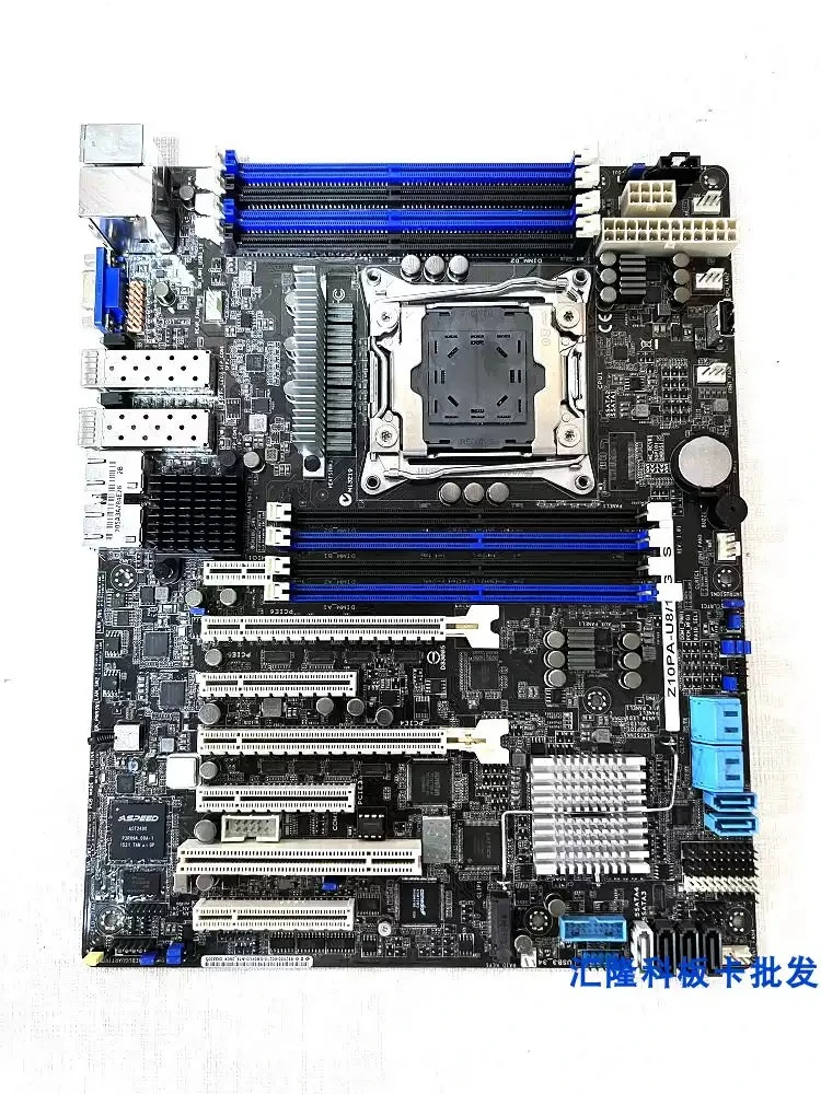 Suitable for  ASUS Z10PA-U8/10G-2S Server Motherboard C612 Single Socket LGA2011-v3 V4 With 10G Ethernet Support Xeon E5 V3 V4