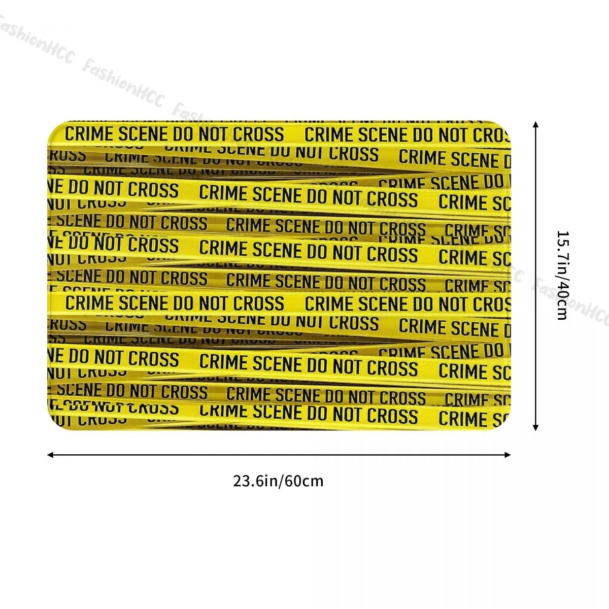 3D Three Dimensional Bathroom Mat Crime Scene Doormat Flannel Carpet Entrance Door Rug Home Decoration