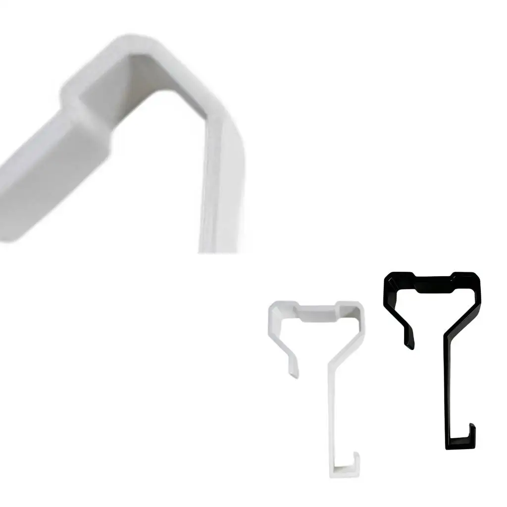 XA6H Trailer Window Hook Pair with Clip-On No-Drill Towel Hanging Use