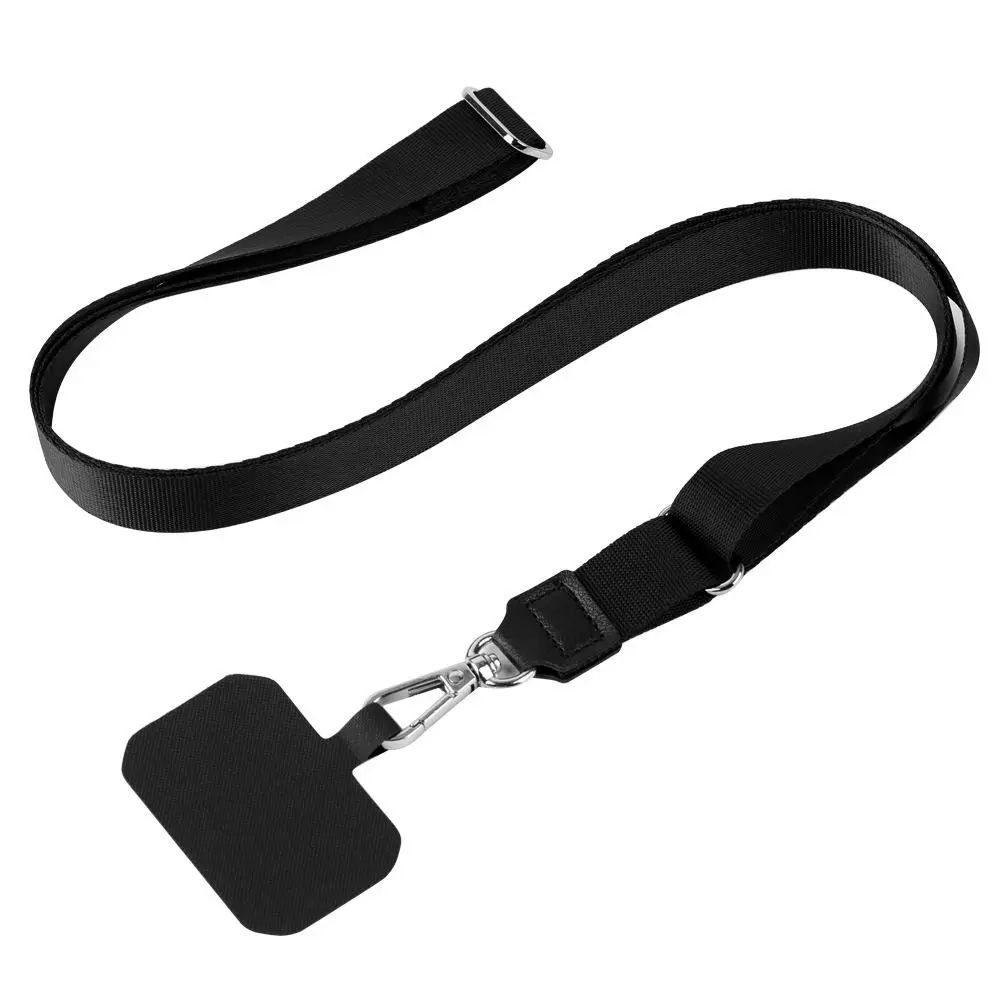Anti Lost Phone Lanyard Universal Nylon Adjustable Crossbody Neckband Phone Straps Universal Multifunctional Mobile Phone Straps