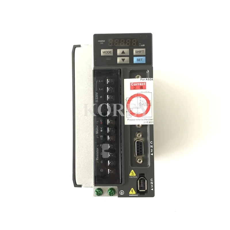 ASD-B2 seria 1.5kw sterownik serwo ASD-B2-1521-B ECMA-E21315RS ECMA-E21315SS ECMA-E21315GS