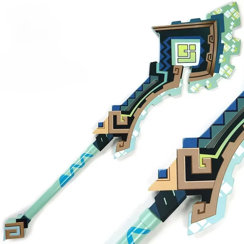 90 センチメートル Kinich 剣 Shanwang Changya Genshin Impact Alhaitham コスプレ小道具ハロウィン誕生日パーティーの小道具コミックショー