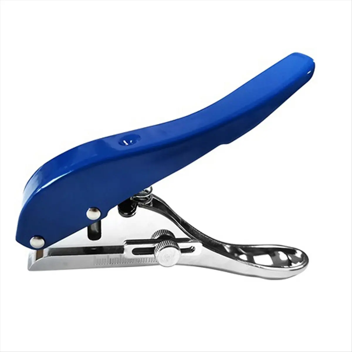 Top Sale Manual Edge Band Puncher Plier 8mm Hole Card Punching Tool for Plastic Sheet Photo Paper PVC ABS Opener Nail Hole Plier