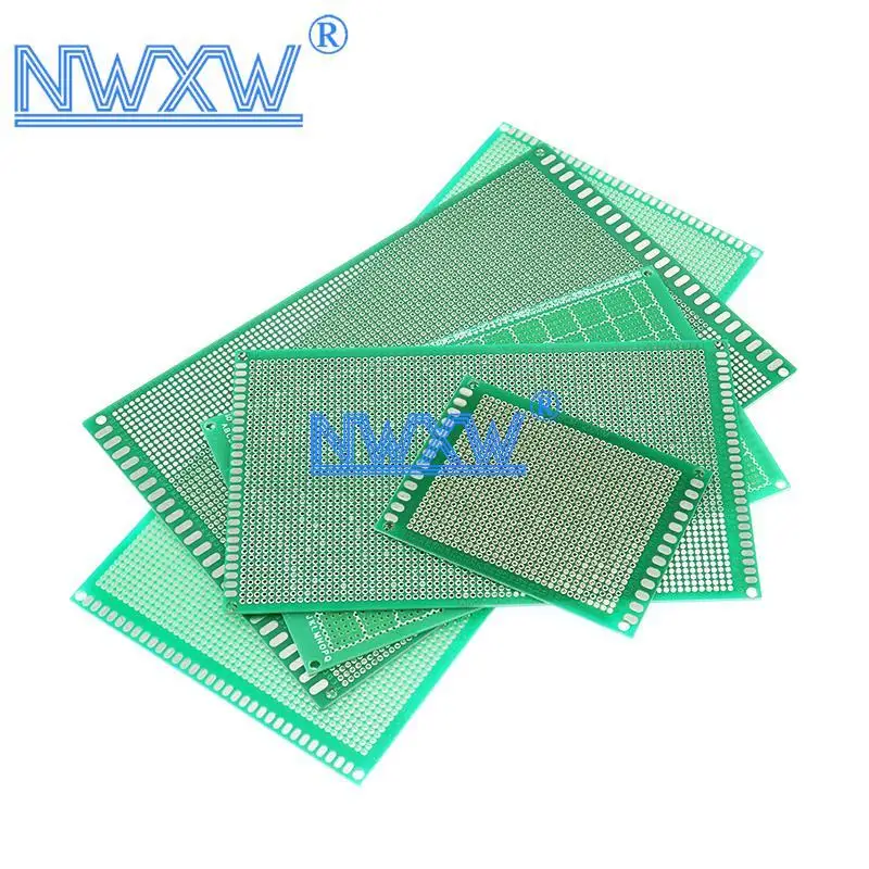 Single double-sided universal 2 mm circuit board PCB board 9 x15cm universal plate 6 by 8 hole hole plate 20 * 30 cm tin plating